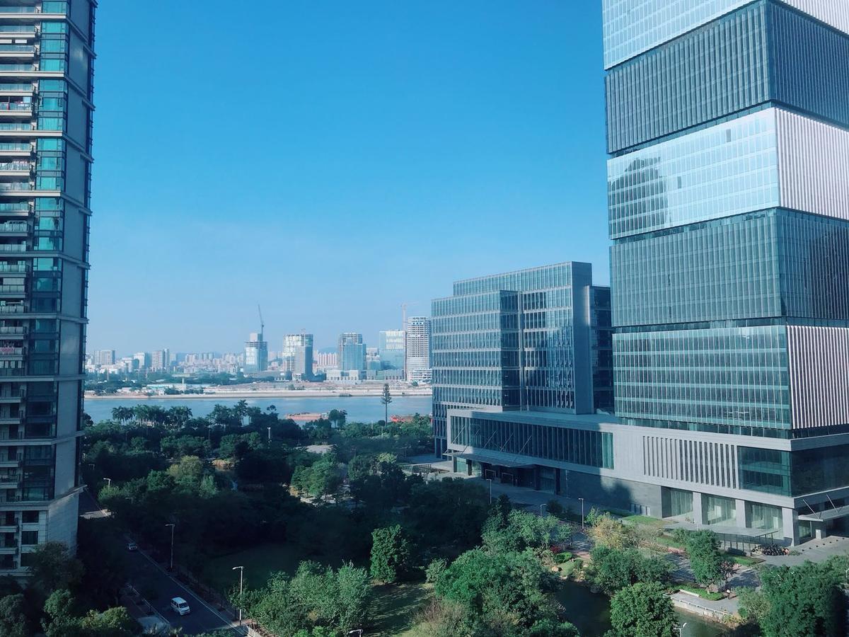 Pazhou Laiste International Aparthotel Canton Fair Complex Branch Exteriér fotografie